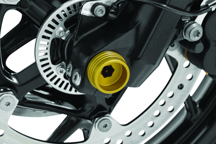 Kuryakyn Lodestar Front Axle Slider Gold