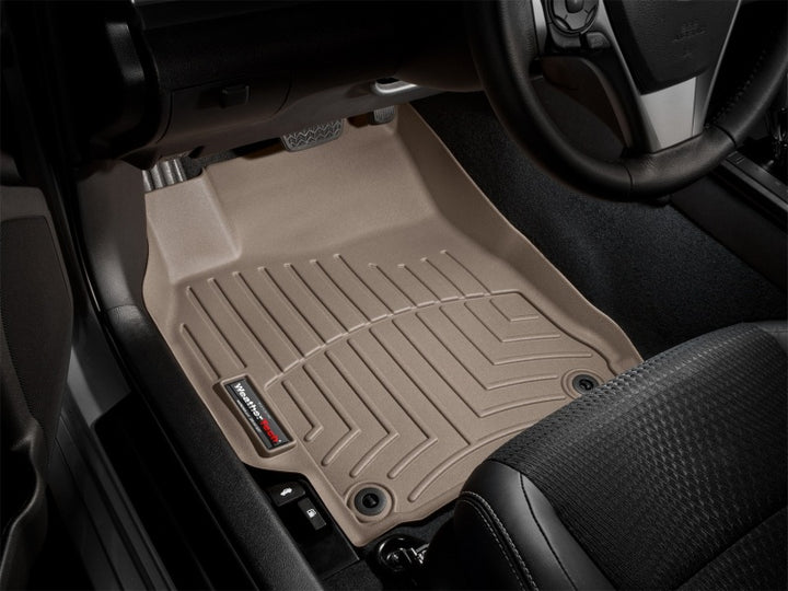 WeatherTech 2016+ Lexus RX Front FloorLiner - Tan