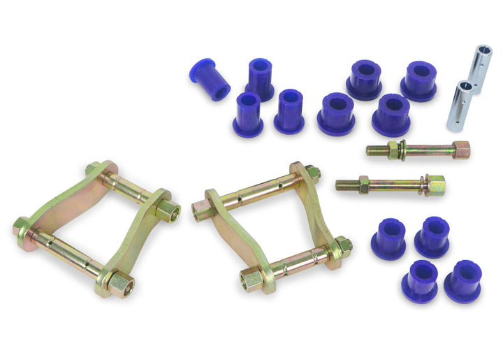 SuperPro 05-15 Toyota Hilux 4WD Greasable Shackle and Bushing Kit
