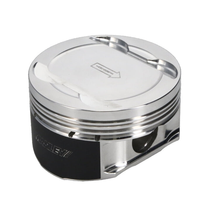 Manley Ford 3.7L Cyclone V6 3.76in Bore 9.5:1 Comp Ratio -5.0cc Dish Platinum Piston - Single