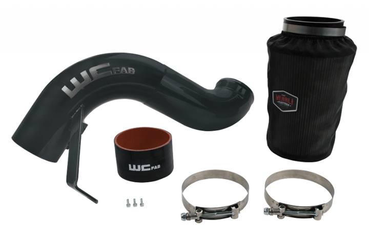 Wehrli 07.5-09 Dodge 6.7L Cummins 4in Intake Kit - Bengal Red