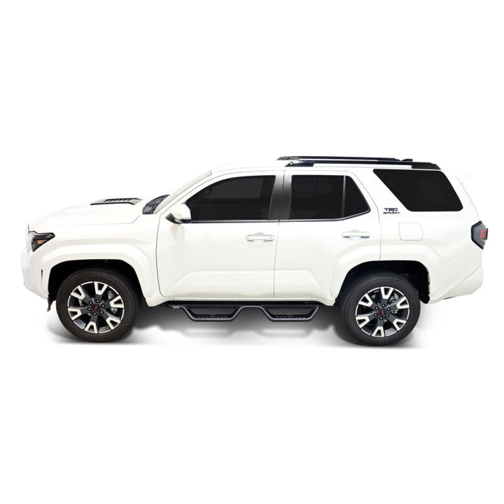 Westin 25-26 Toyota 4Runner Outlaw Drop Nerf Step Bars - Textured Black