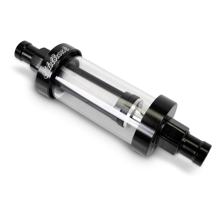 Edelbrock 3/8in i.d. Hose Clear View Fuel Filter