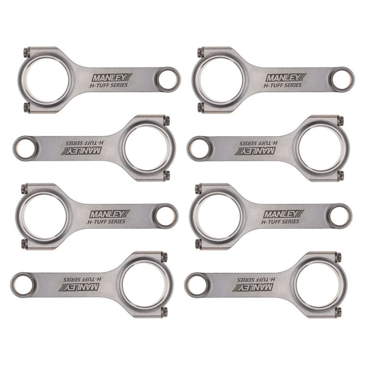 Manley Chevrolet LS 6.125 Length H Tuff Series Connecting Rod Single w/ ARP 2000 Bolts