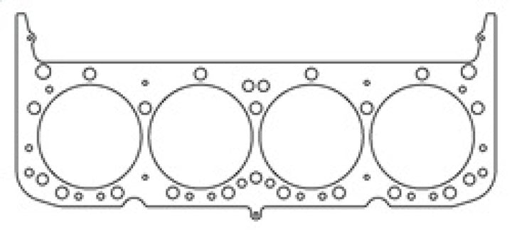 Cometic Chevy Gen-1 Small Block V8 .051in MLS Cylinder Head Gasket - 4.100in Bore - Round Bore