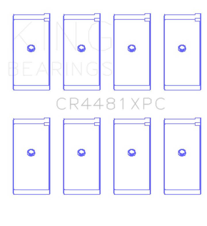 King Engine Bearings Mitsubishi 4G63/4G64/1992 (Size +.026mm) Connecting Rod Bearing Set