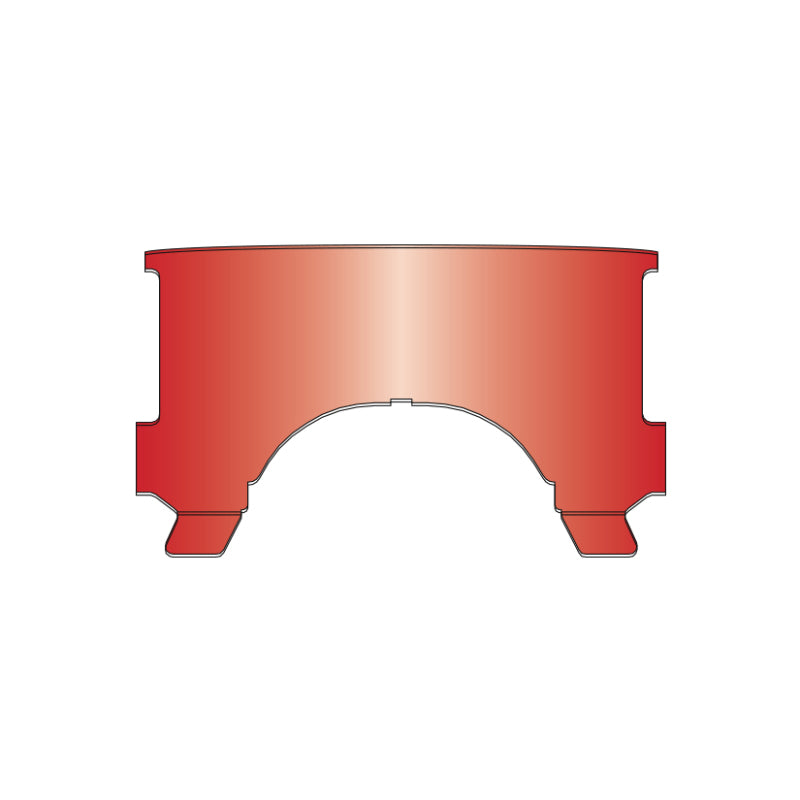 National Cycle 60-84 Harley-Davidson FLH Lower Window-Red