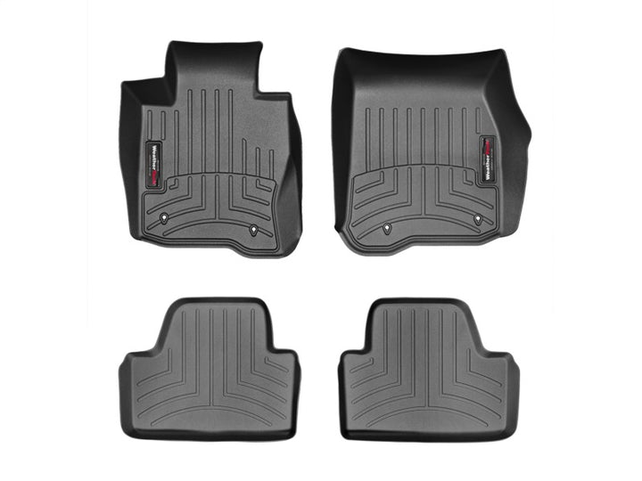 WeatherTech 14+ BMW 4-Series Front & Rear FloorLiner - Black