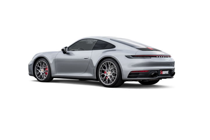 Akrapovic Porsche 911 Carrera /S/4/4S/GTS/Cabriolet/Targa/Dakar (992) Slip-On Line Titanium Exhaust