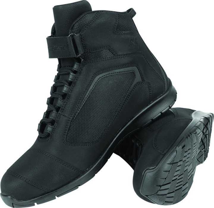 Speed and Strength Moment of Truth Leather Shoe Black Size - 8