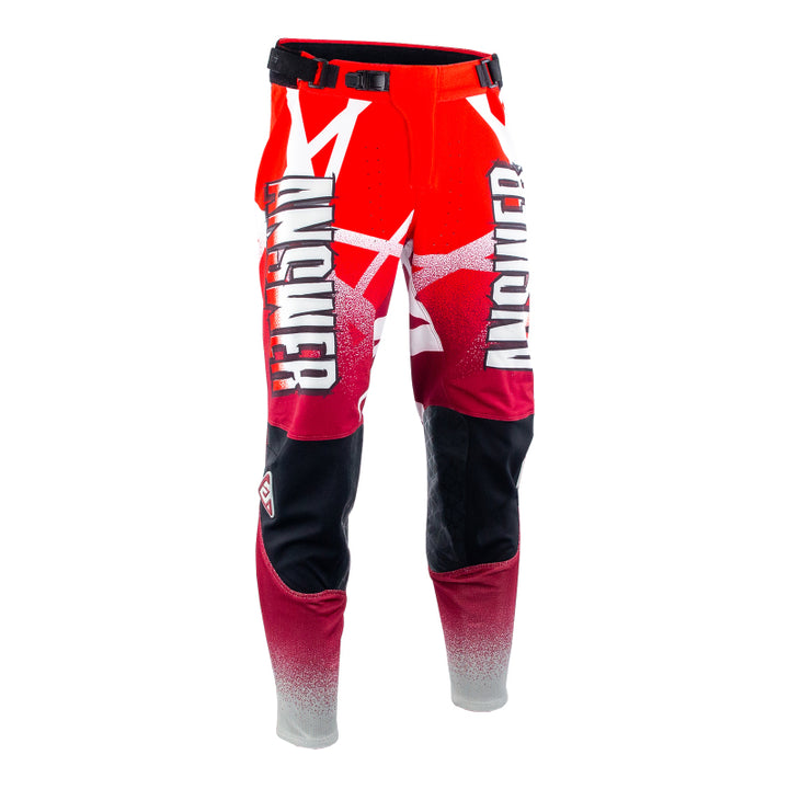 Answer 26 LE Elite Chaos Artifacts Pants 50 Years Dark Red/Red/White Size - 38