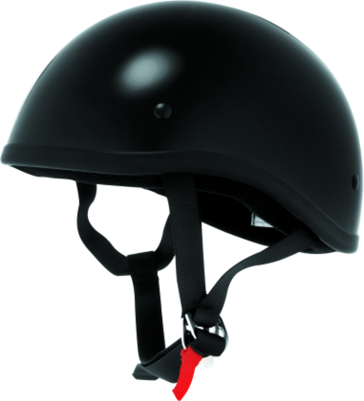 Skid Lids Original Helmet Flat Black - Medium