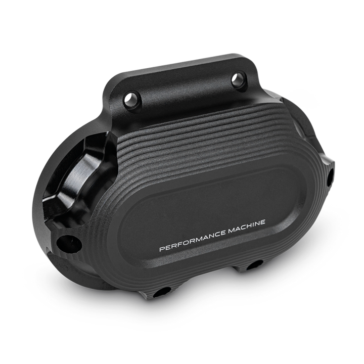 Performance Machine Cable Clutch Cover Race Series - Black Ops