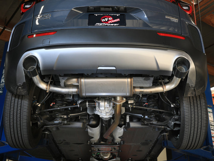 aFe 2023+ Mazda CX-50 Takeda 2.5in 304 SS Axle-Back Exhaust System w/ Black Tips
