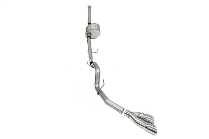 Corsa 2021-2025 Ford F-150 SuperCrew/6.5in Bed 5.0L V8 Xtreme Cat-Back Dual Side Exit-Polished
