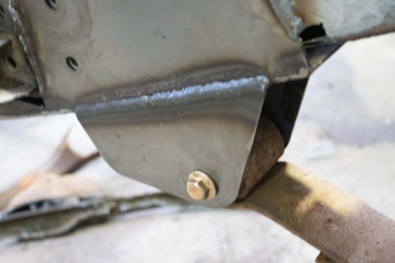 Rustbuster Leaf Spring Frame Section Right Side