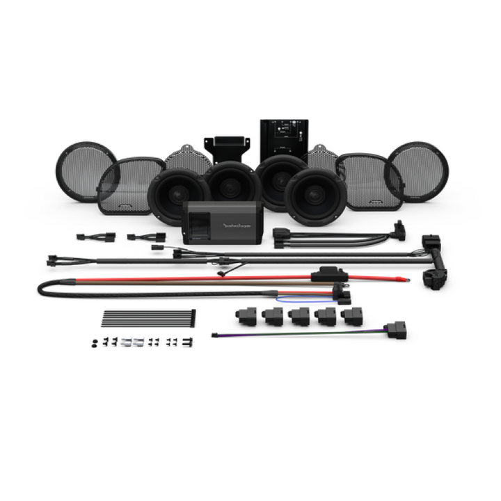 Rockford Fosgate 2014+ Harley-Davidson Road Glide/Street Glide Ultra Stage 2 Audio Kit