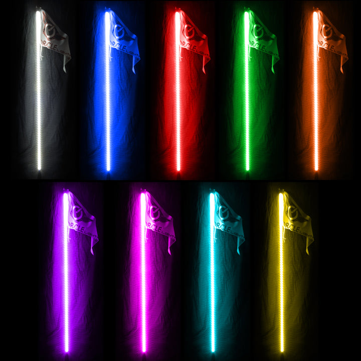 Oracle Off-Road 6ft LED Whip - ColorSHIFT