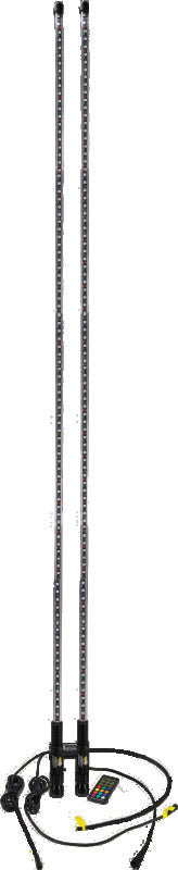 QuadBoss 6Ft Clear Dual Whip Remote