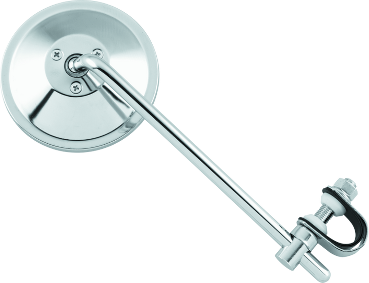 BikeMaster Universal Clamp On Mirror 8in Stem