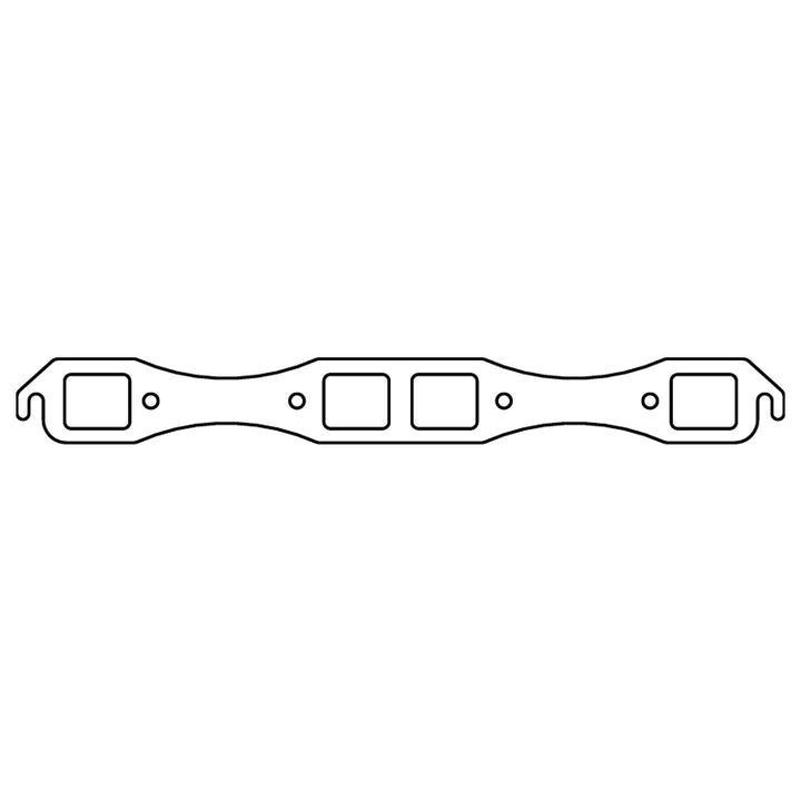 Cometic Chrysler Big Block B/RB V8 .043in Copper Exhaust Manifold Gasket Set-1.780in x 1.480in Port