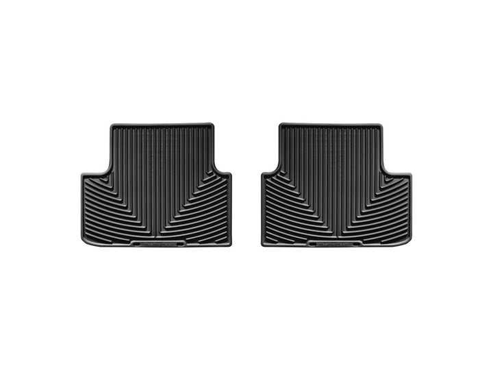 WeatherTech 08-12 Honda Accord Rear Rubber Mats - Black
