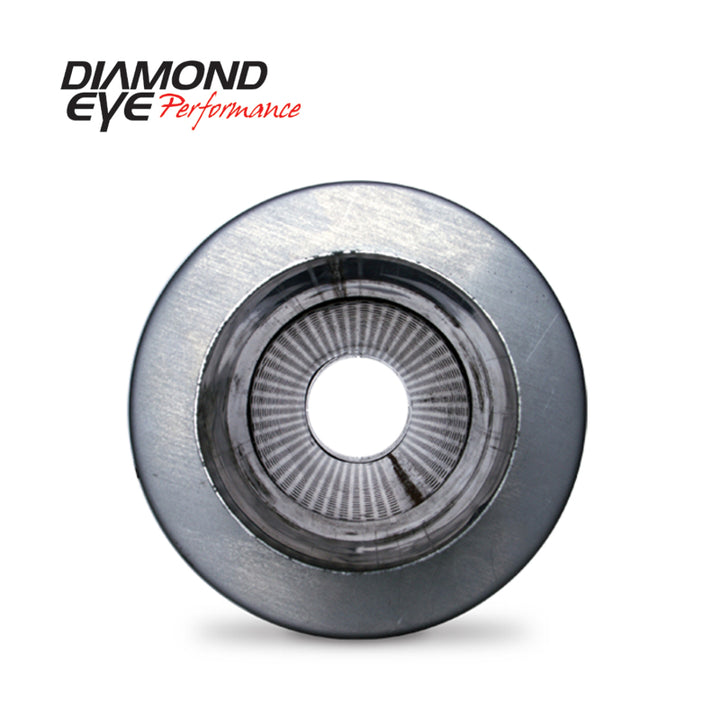 Diamond Eye Muffler 5inX27in OVERALL PERF POLISHED
