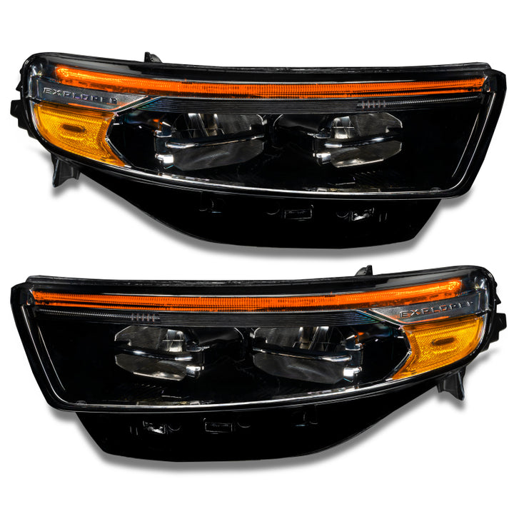 Oracle 20-22 Ford Explorer Dynamic RGB Headlight DRL Kit - ColorSHIFT - w/ RF Controller