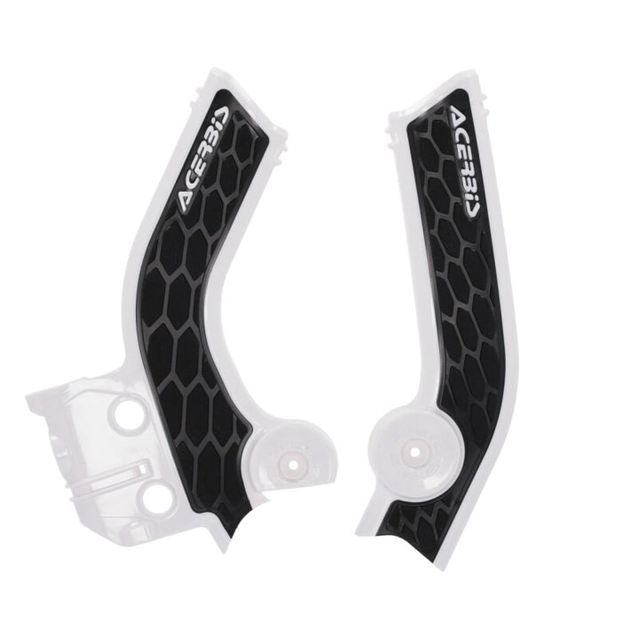 Acerbis 23-24 Kove Rally/Rally Pro Frame Guards- X-Grip - White/Black