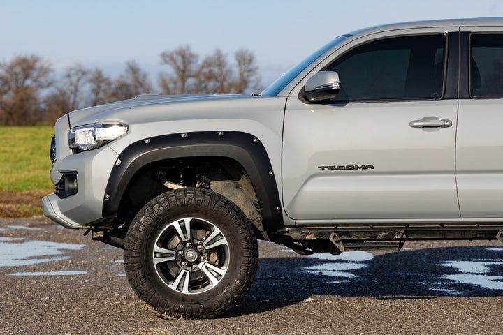 Pocket Fender Flares | 8W7 Blue Crush | Toyota Tacoma 2WD/4WD (2016-2023)