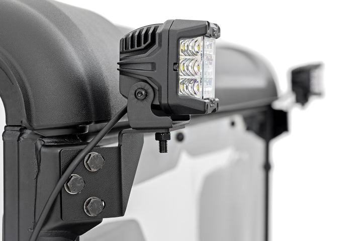 LED Light Kit | Rear Mount | 2" Black Pair | White DRL | CFMOTO UFORCE U10 Pro