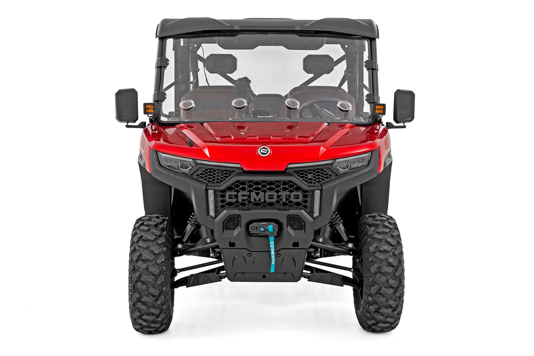 Vented Full Windshield | Scratch Resistant | CFMOTO UFORCE U10 Pro