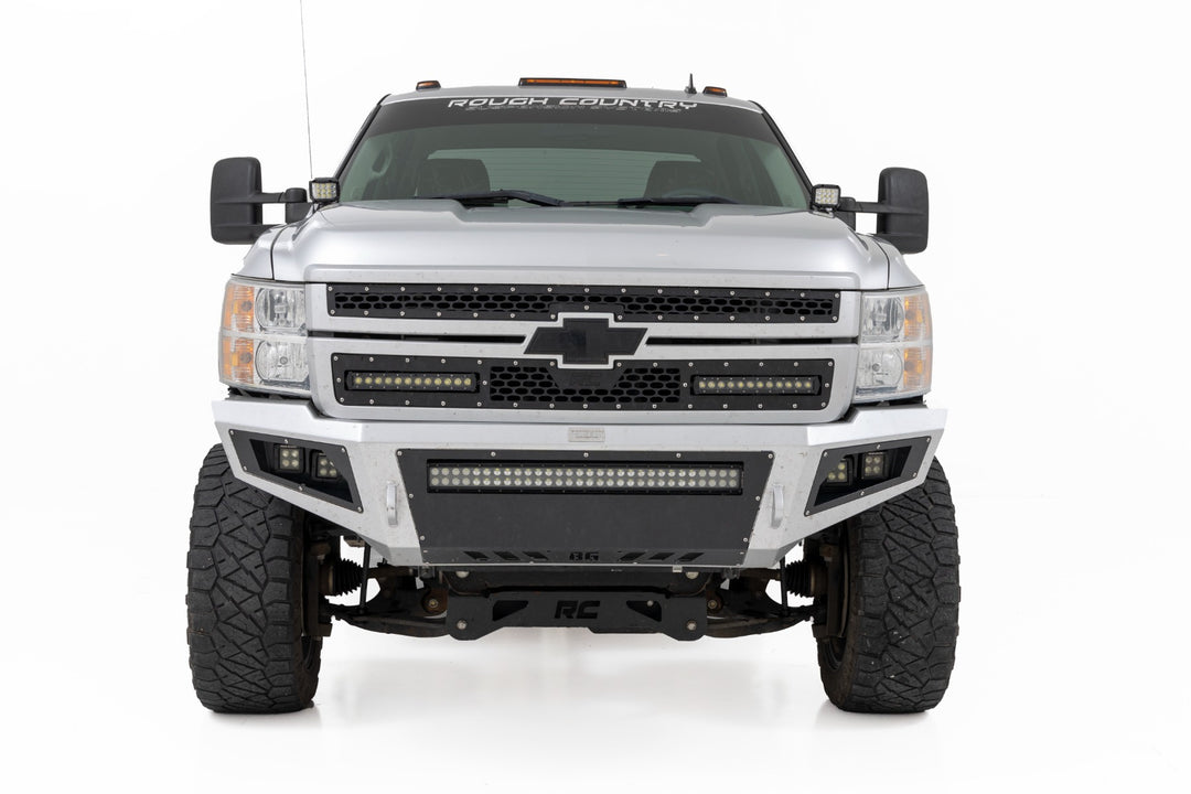 LED Light Kit | Ditch Mount | 3" OSRAM | Wide | Chevy 1500 &amp; Chevy/GMC 2500HD/3500HD (07-14)