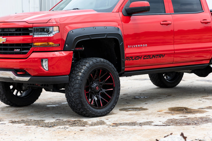 Defender Fender Flares | 5'9" Bed  | GJI Shadow Gray | Chevy Silverado 1500 (14-18 & Classic)