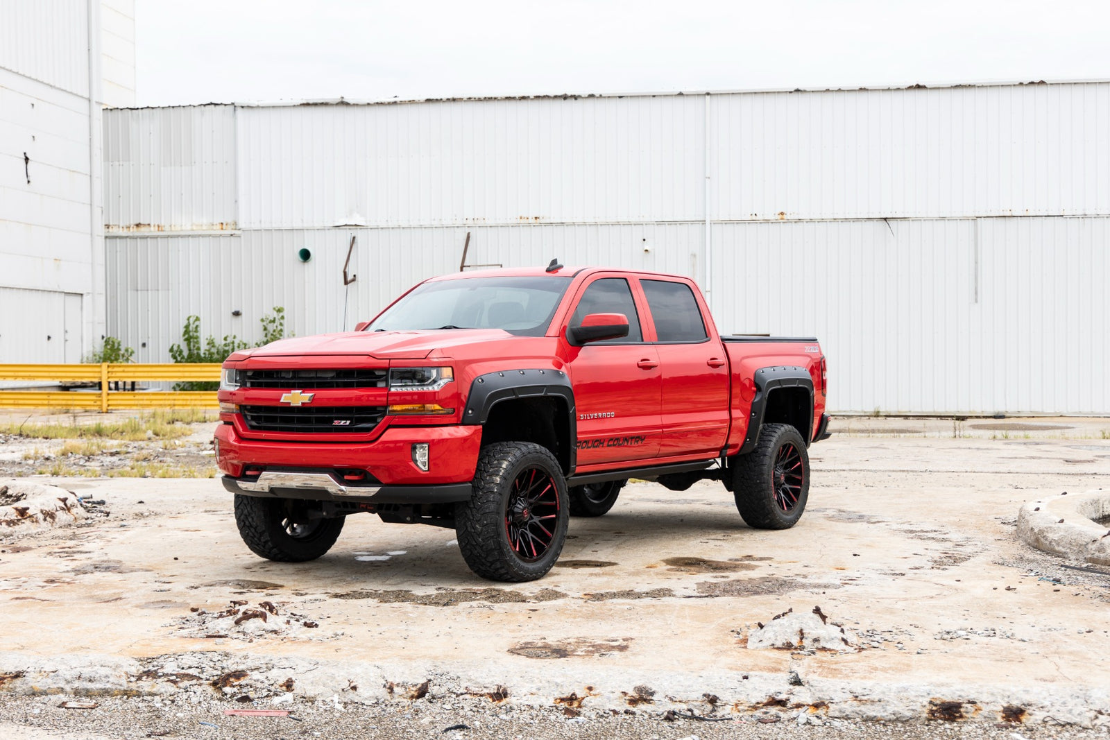Defender Fender Flares | 5'9" Bed  | G1C Overcast | Chevy Silverado 1500 (14-18 & Classic)