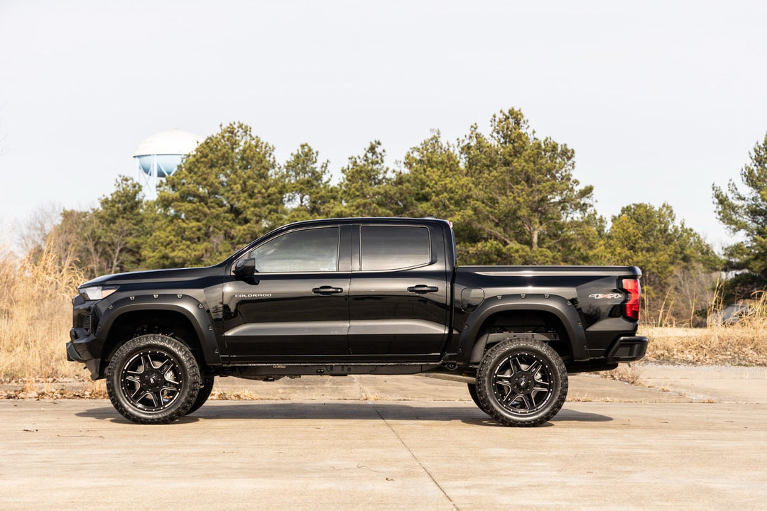 Pocket Fender Flares | GAZ Summit White | Chevy Colorado 2WD/4WD (2023-2026)