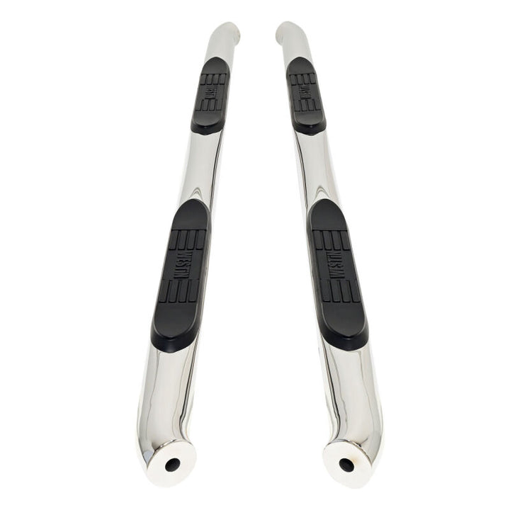 Westin 2024 Tacoma Double Cab E-Series 3 Nerf Step Bars - Stainless Steel