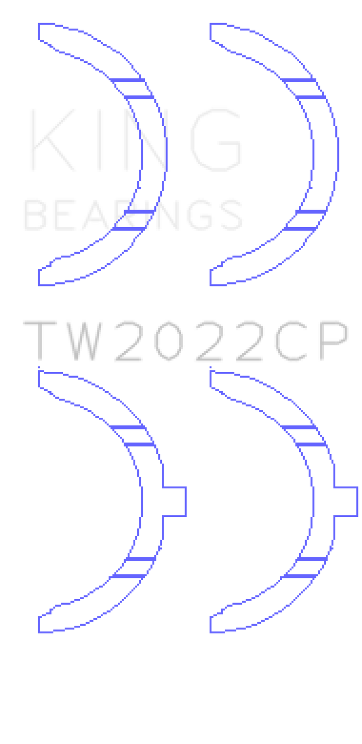King Engine Bearings Ford Escort/Sierra YB 2.0L DOHC Cosworth Thrust Washer Set