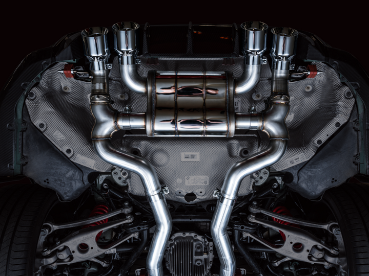 AWE Tuning SwitchPath Cat-Back Exhaust for BMW G8X M3/M4 - Chrome Silver Tips
