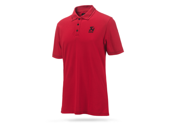 Akrapovic Corpo Polo Red Mens - S