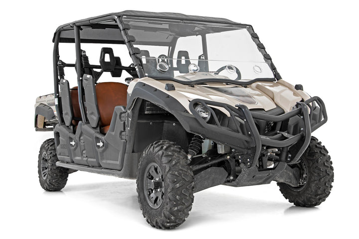 Vented Full Windshield | Scratch Resistant | Yamaha Viking 700
