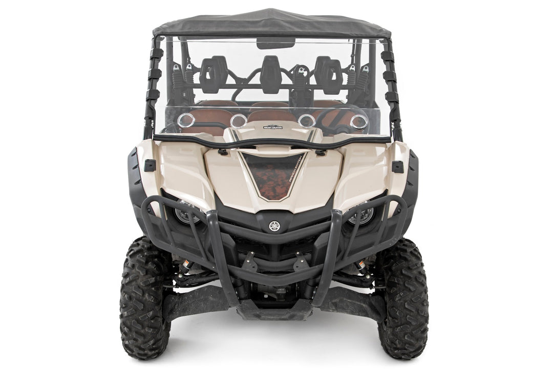 Vented Full Windshield | Scratch Resistant | Yamaha Viking 700