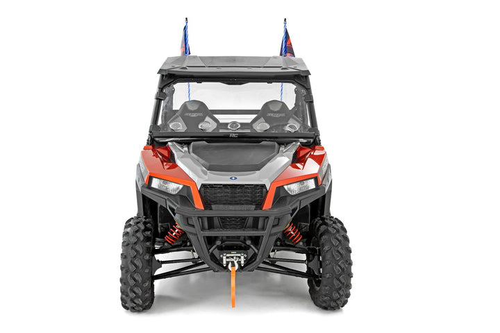 Vented Full Windshield | Scratch Resistant | Polaris General XP 4 1000