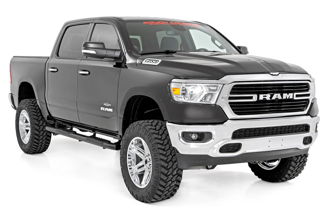 Oval Nerf Step | Crew Cab | Black | Ram 1500 (19-26)/1500 TRX (21-24) 