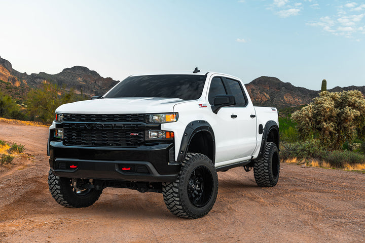 Defender Fender Flares | GLT Glacier Blue | Chevy Silverado 1500 (19-26)