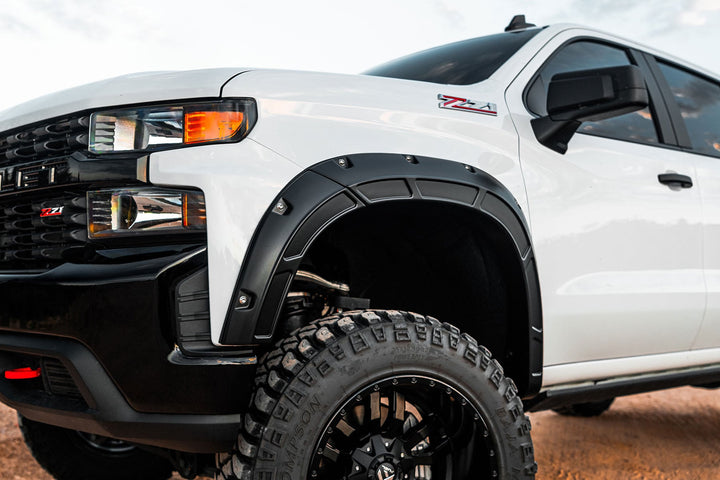 Defender Fender Flares | G6M Dark Ash | Chevy Silverado 1500 2WD/4WD (19-26)