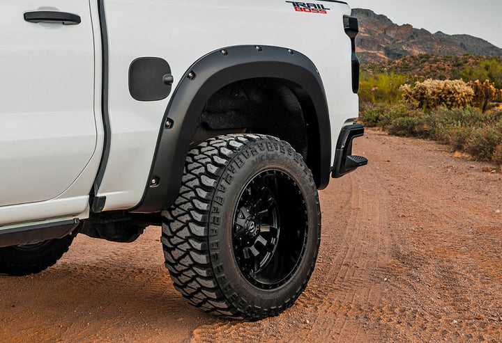 Pocket Fender Flares | GTL Desert Sand | Chevy Silverado 1500 2WD/4WD (19-21)
