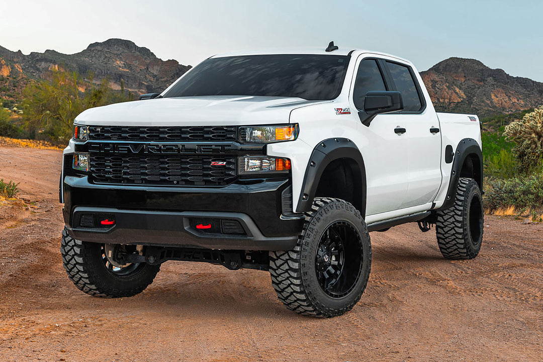Pocket Fender Flares | G1K Deep Ocean Blue | Chevy Silverado 1500 (19-21)