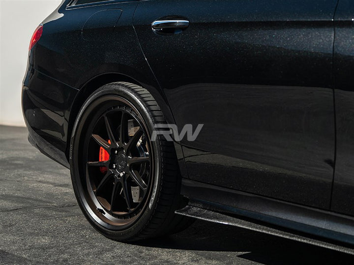 RW Carbon DTM Style Carbon Fibre Side Skirt Extensions - view 2