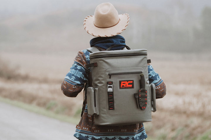 Insulated Backpack Cooler | 24 Cans | Waterproof